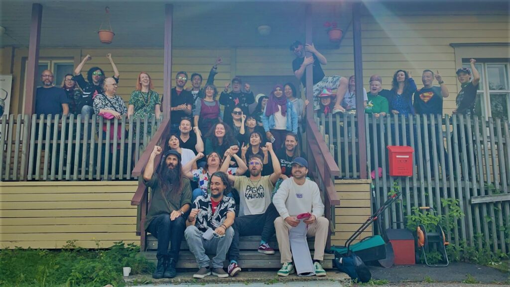 Gamified Cohousing: opening of the air guitar school in 2024