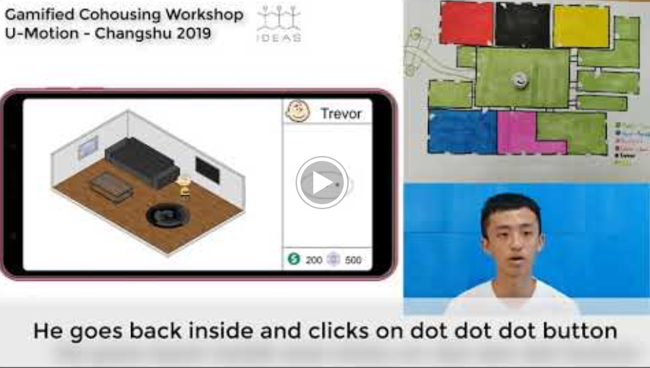 A Gamified Cohousing workshop in China, for kids, in 2019