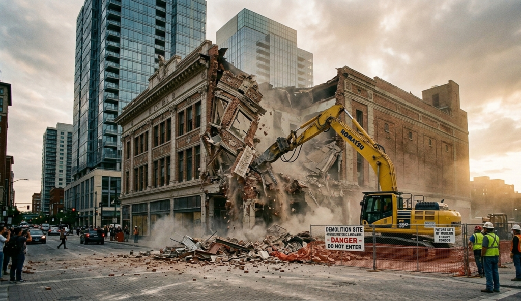 Demolition as Default How Cities Destroy Their Past